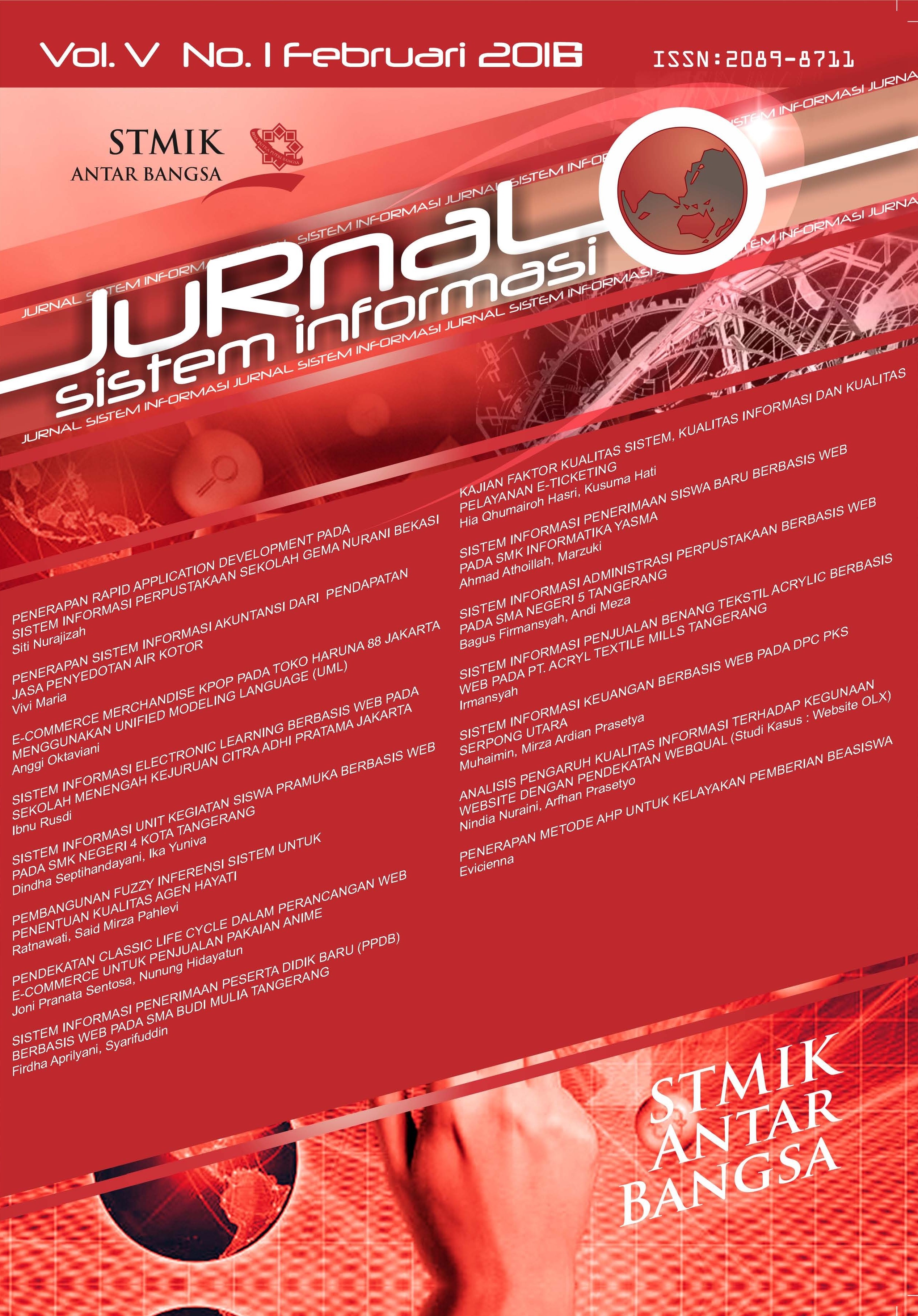 					Lihat Vol 5 No 1 (2016): JSI Periode Februari 2016
				